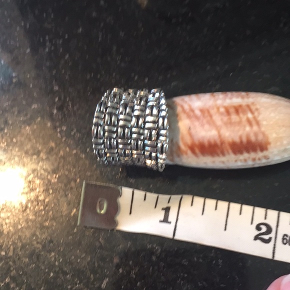 Lia Sophia Silver Tone Ring - Picture 3 of 3